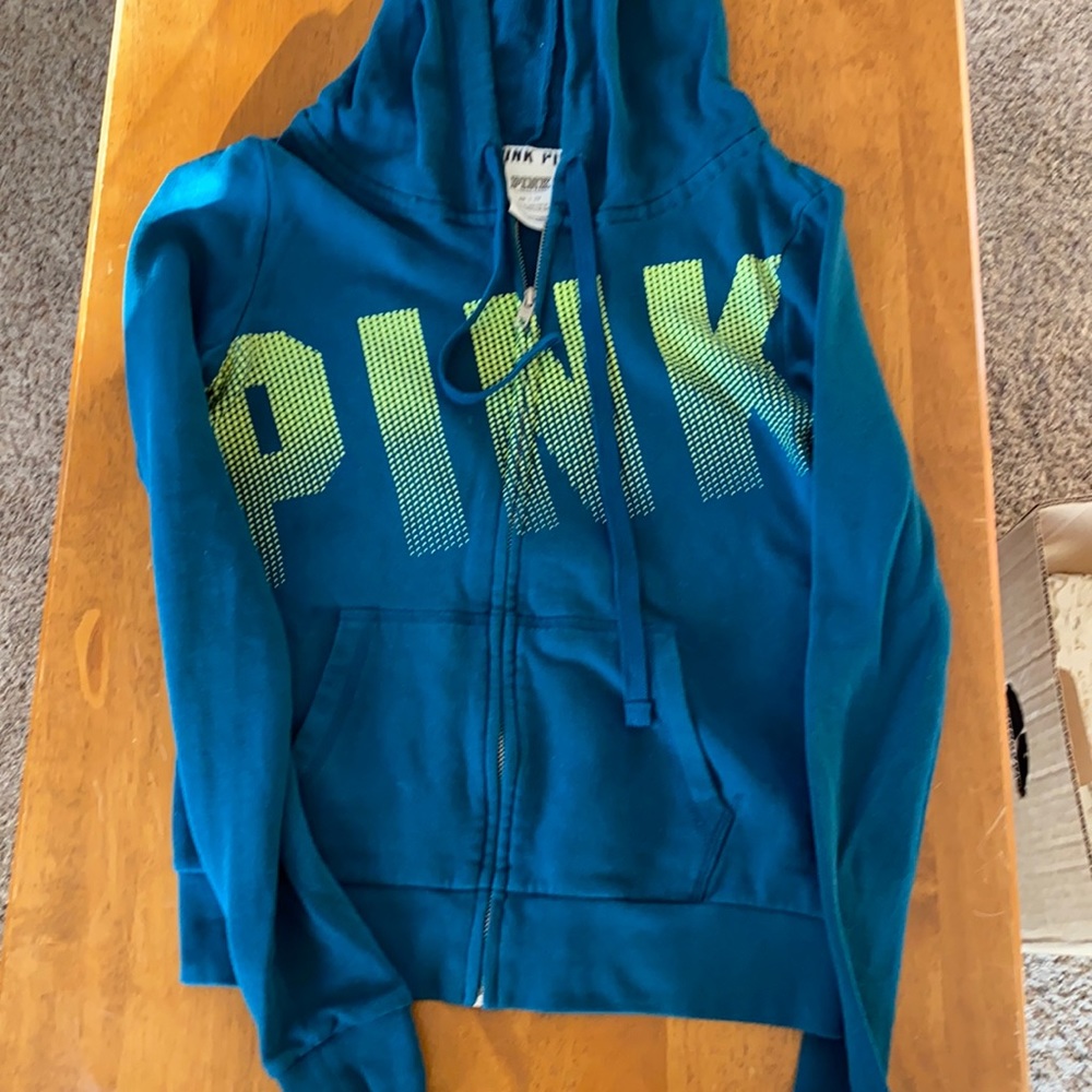 VS Pink Zip-Up Hoodie